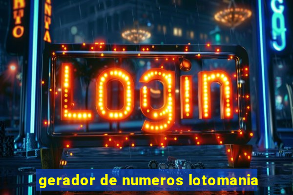 gerador de numeros lotomania